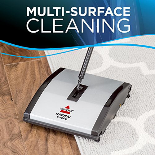 Details about   Floor Sweepers Accessories Bissell Natural Sweep Carpet Sweeper With Dual Rotati 