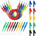 thumbnail image 1 of WEUVEB 1 De Cables De Con Conectores Banana Y Clips Para Multímetro Eléctrico, 1 of 6