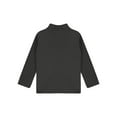 thumbnail image 4 of Lejafay Kids Boys Girls Thermal Underwear Top Long Sleeve Sweater Turtleneck T-Shirts Winter Base Black 110, 4 of 5