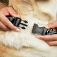 thumbnail image 2 of Disney Pet Collar, Dog Collar Plastic Buckle, Oogie Boogie Silhouette Poses Gray Black, 9.5 to 13 Inches 1.0 Inch Wide, 2 of 6