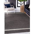 thumbnail image 2 of EORC Brown Hand-Woven Wool Contemporary Natural Wool Flat Area Rug, 2 of 10