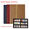 thumbnail image 5 of 10 Pages 20 Sides Stamps Collection Album Empty Stamps Collecting Storage Book Collection Booklet Organizer Album, 5 of 6