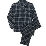 Big Men's 2-Piece Print Flannel Pajamas, Size 2XL
