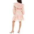 thumbnail image 2 of Beulah womens  Belted Mini Dress, m, Pink, 2 of 3