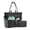 Black, variant on ZPurple Beach Bag, Waterproof Sandproof Beach Tote Bag, 35L Large Capacity Foldable Travel Hand Bag for Women