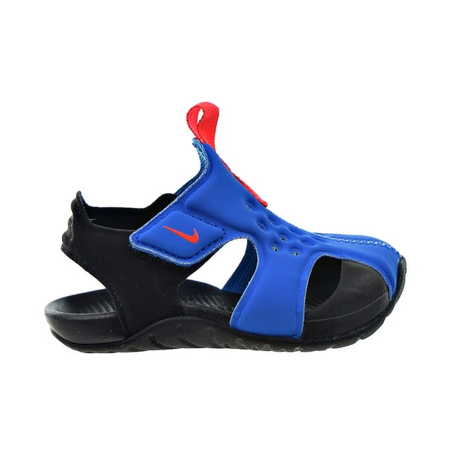 Nike Sunray Protect 2 (TD) Toddlers' Sandals Photo Blue-Bright Crimson 943827-400