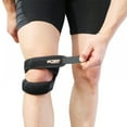thumbnail image 1 of Patella Knee Strap 3D Silicone Adjustable Knee Band  Knee Brace Stabilizer for Running Hiking Weightlifting  Basketball Riding, 1 of 12