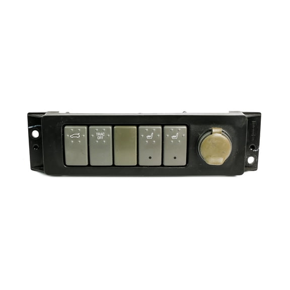Restored 01-05 Pontiac Montana Oldsmobile Chevy Rear Temperature Control Panel 784077646 (Refurbished)