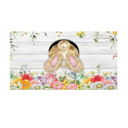 

Bedroom Throw Blankets South Blanket Throw Throw Blanket Small Soft Fuzzy Throw Blanket Knit Blanket Size 40*60cm Easter Bunny Doormat Kitchen Bathroom Rug Floor Door Mat Easter Flower Non Slid