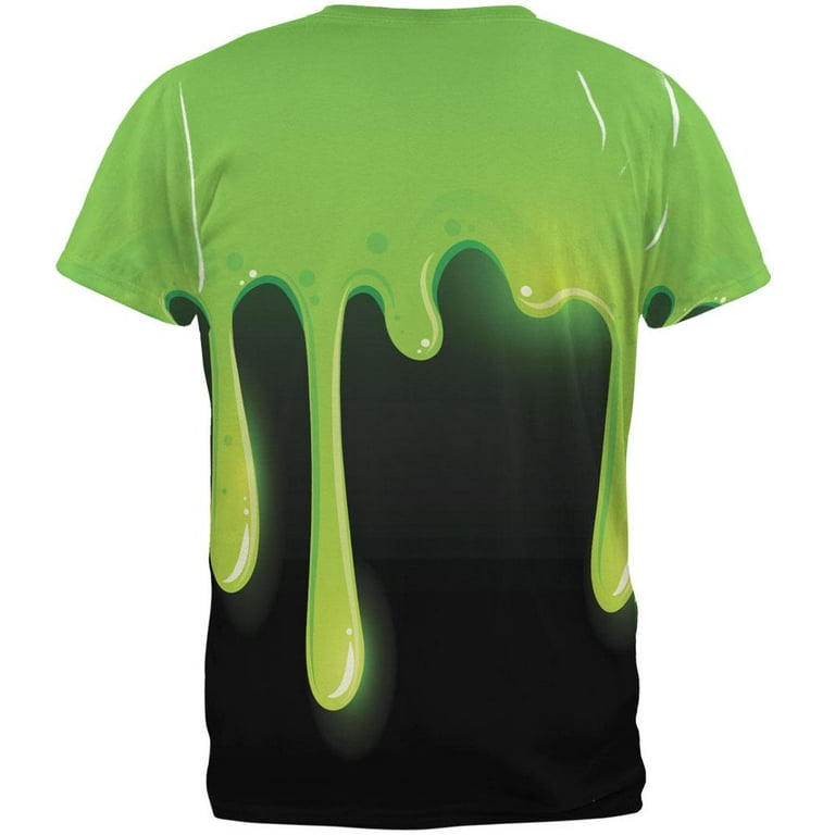Slime All Over Adult T-Shirt - Large - Walmart.com