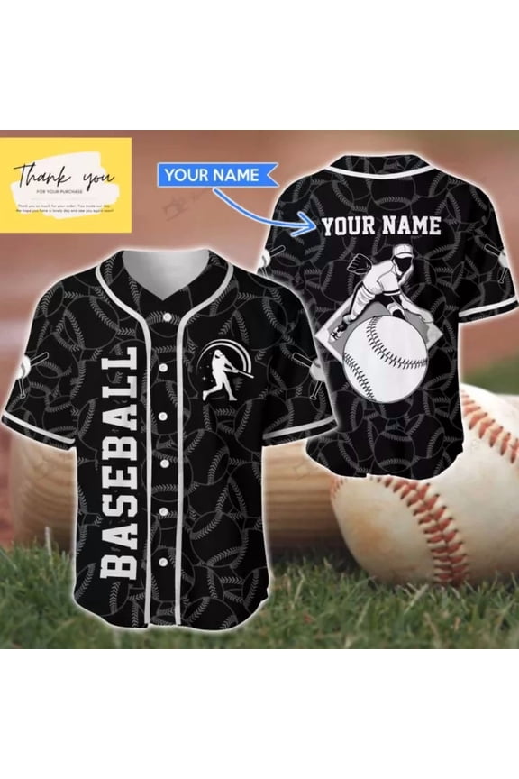 Baseball Player Personalized Baseball Jersey Shirt Custom Name Baseball Jersey - Hot Sale