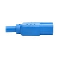 thumbnail image 4 of Tripp Lite 2ft Heavy-Duty Computer Power Cord (IEC-320-C14 to IEC-320-C15), Blue, 4 of 5
