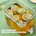 thumbnail image 6 of LEHOZIHEQ 2.5L Drink Dispenser With Spigot, Refrigerator Drinks Container for Parties, For Family Daily Use, for Iced Tea, Lemonade, Fridge, Bar, Lock Lid, 6 of 6