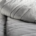 thumbnail image 2 of Malouf MA6080AS15WB Queen Anchor 15lb Weighted Blanket - Ash Grey, 2 of 4