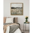 thumbnail image 4 of Drsoum Vintage Landscape Canvas Wall Art 16x16in Natural Framed Prairie in Full Bloom Classic Wall Prints Modern Farmhouse Kitchen Bedroom Office Decor, 4 of 6