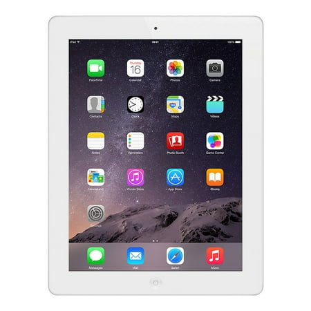 Apple iPad 4 16GB WiFi Only White Refurbished (Best Deal On Ipad Air 16gb Wifi)