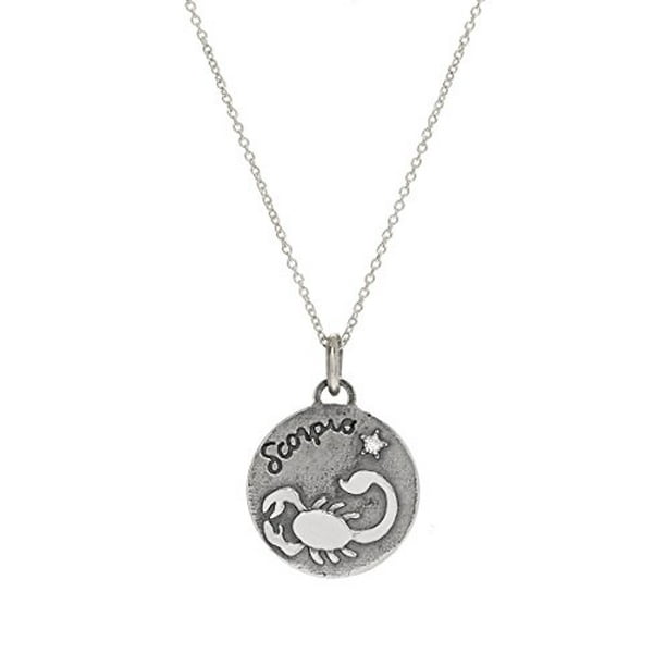 Scorpio necklace sterling silver shop