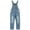 LightBlue-2636, variant on KIDSCOOL SPACE Baby Little Girls Denim Overalls,Toddler Boys Adjustable Jeans Workwear,Deep Blue,4-5 Years