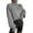 Grey, variant on Dyfzdhu Winter Turtleneck Sweaters for Women Trendy Oversized Knitted Solid Color Pullover Sweater