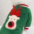 thumbnail image 1 of Disfraces de Navidad Gato Suéter Lindo Gatito Cachorro Traje Suministros para mascotas (Verde XS) JShteea Libre de BPA, 1 of 9