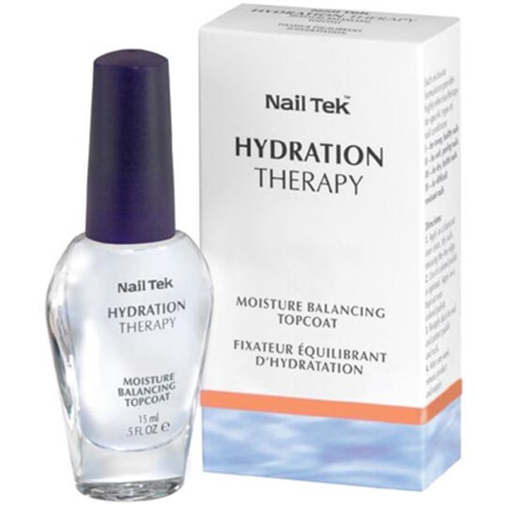 Nail Tek Hydration Therapy Moisture Balancing Topcoat - 0.5 oz