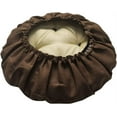 thumbnail image 1 of Stool Covers Round Memory Foam Bar Stool Cushion Round Cushion with Non-Slip Backing and Elastic Band Coffee 14 inches, 1 of 3