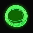 thumbnail image 1 of 5m Fluorescent Green El Wire String Light, Waterproof, Flexible, Battery Operated, 1 of 8
