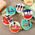 thumbnail image 2 of Monedero de hojalata bonito para niños, monedero de dibujos animados, cable para auriculares, bolsa de almacenamiento con cremallera redonda, 2 of 5