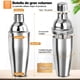 thumbnail image 4 of Cocktail Bar Set Kit 23 Piezas Utensilios de Bar, Coctelera 750ML Barra de Cocteler&iacute;a de Acero Inoxidable Juego de C&oacute;ctel con Soporte Conjuntos para el Bar, Coctelera de C&oa, 4 of 7