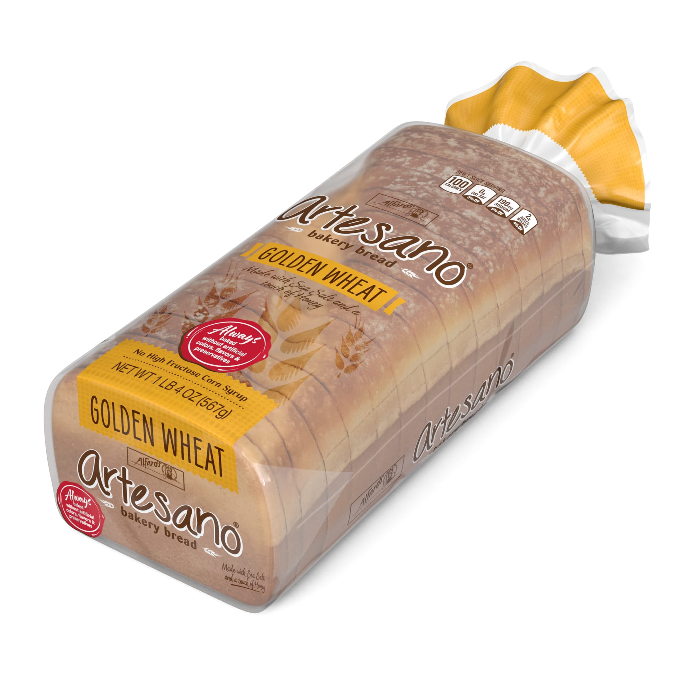 Alfaro's Artesano Golden Wheat Bakery Bread, 20 oz