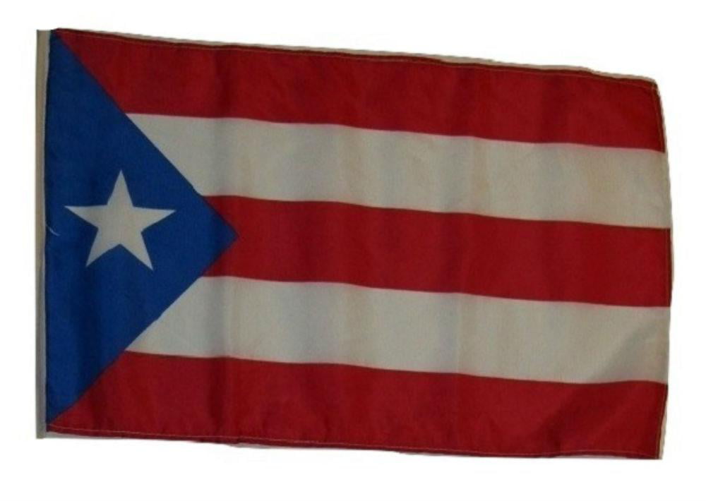 12x18 12"x18" Country of Puerto Rico Rican Sleeve Flag Boat Car Garden 