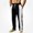 Black, variant on HOMADLES Mens Elastic Waist Casual Pants Loose Fit Color Blocking Sports Pants Side Pocket Outdoor Athletic Pants Dark Blue Size 3XL