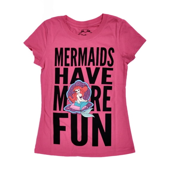 The Little Mermaid: Mermaids Have More Fun Girls T-Shirt | L
