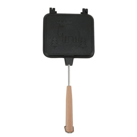 

Frying Pan Bread Breakfast Flip Pan Double Sided Stick Proof Easy Cleaning Aluminum Alloy For Dessert For Egg