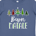 thumbnail image 4 of Inktastic Buon Natale Festive Christmas Trees Boys or Girls Baby T-Shirt, 4 of 5