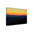 thumbnail image 2 of Trademark Fine Art 'Sunset Blue 1' Canvas Art by Galloimages Online, 2 of 3