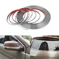 thumbnail image 3 of Leadrop Universal 6mm 15mm 18mm 22mm Car Chrome Styling Decoration Moulding Trim Strip, 3 of 11