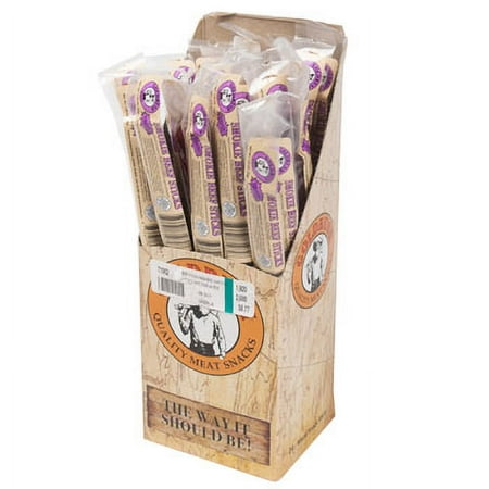 BEEF STICKS HABANERO CHIPOTLE 1.25 OZ 2-24 PC DISPLAY BOX, Case Pack of 48