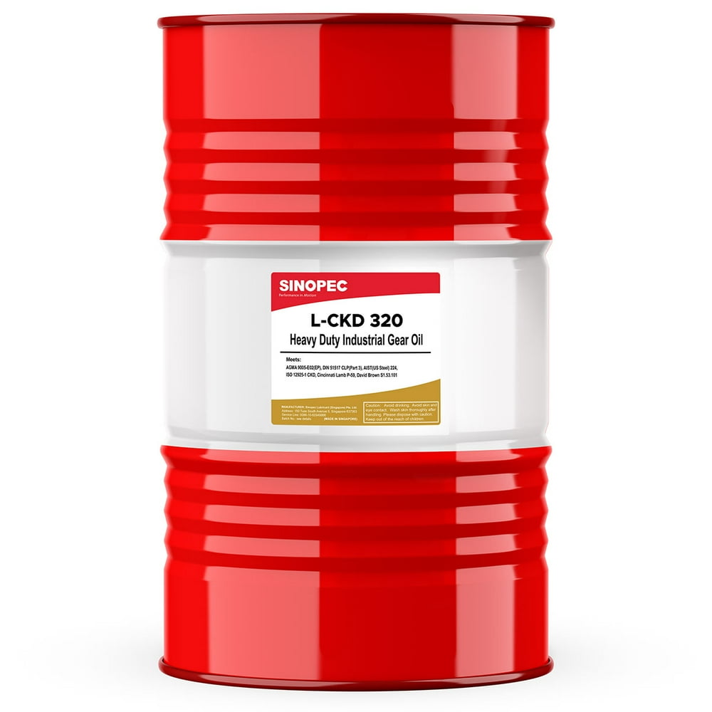 Heavy Duty EP Gear Oil, ISO VG 320 AGMA 6 - 55 Gallon Drum - Walmart