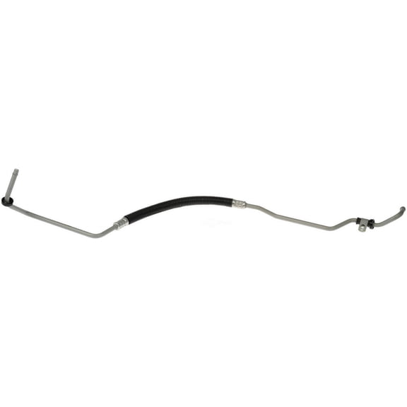 KarParts360 For Buick Lucerne 2006 2007 2008 Transmission Oil Cooler Hose | Metal, Rubber | Natural | Flexible | Quick Disconnect End 1 and 2 | 0.32 Inches End 1 and 2 Inside Diameter | For 25762689