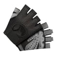 thumbnail image 2 of Guantes deportivos Nikou 2 medio dedo poliéster resistentes al desgaste antideslizantes color negro L, 2 of 13