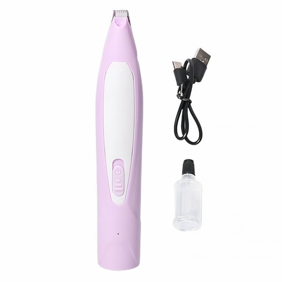 XIRQI Dog Clippers for Grooming Quiet, Noise Free, Led Auxiliary Lighting Dog Grooming Clippers with Paw Hair Trimmer for Dogs