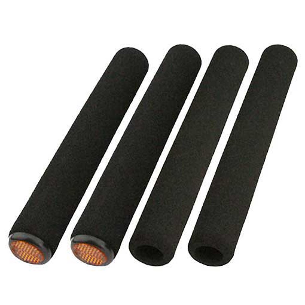 Road Foam Grips 4Piece Set Black. Bike grips, bicycle grips, lowrider