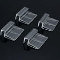 thumbnail image 2 of BESTYASH 6Pcs Acrylic Aquarium Clips Transparent Fish Tank Glass Cover Holders Easy Use Accessories, 2 of 8