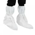 thumbnail image 2 of Universal Size Dustproof Antistatic Waterproof Shoe Cover Lab Cleaning Room Boot Cover White, 2 of 14