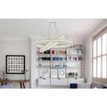 thumbnail image 4 of Monroe Integrated LED light Chrome Chandelier Clear Royal Cut Crystal, 4 of 9
