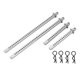 thumbnail image 1 of 4 Uds RC carcasa de coche columna aleación de aluminio parte delantera trasera cuerpo extendido Post montaje Shell para Axial SCX10 90046 1/10, 1 of 8