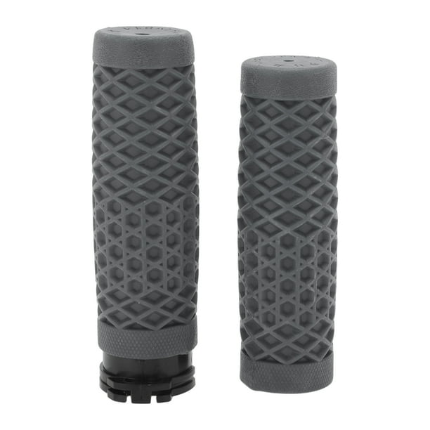 Unique Bargains 1" 25mm 1.1" 28mm Kit de Cubierta de Empuñaduras para Motocicleta Antideslizante de TPU para Manillar de Motocicleta Scooter Bicicleta ATV Gris Oscuro 1 Juego