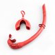 thumbnail image 5 of Tubo de snorkel plegable para adultos AS-600 en color naranja, fabricado en silicona suave de 16.3 pulgadas con estuche protector incluido. Ideal para buceo y natación., 5 of 6