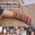 iMucci 5 Pairs Women Wool Socks Winter Warm Thick Soft Wool Socks